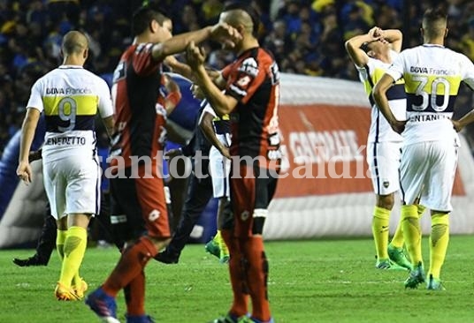 Patronato sacó un puntazo en la Bombonera. (Foto: TyC Sports)