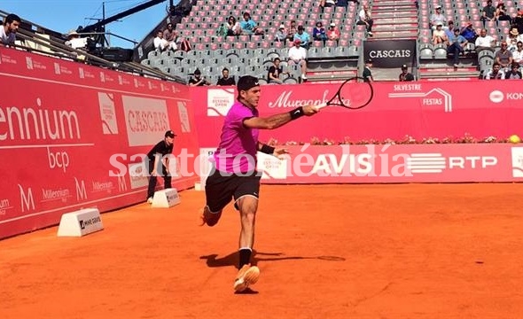 Del Potro ganó en su debut en Estoril. 