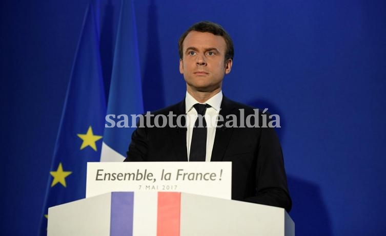 El presidente de Francia, Macron.