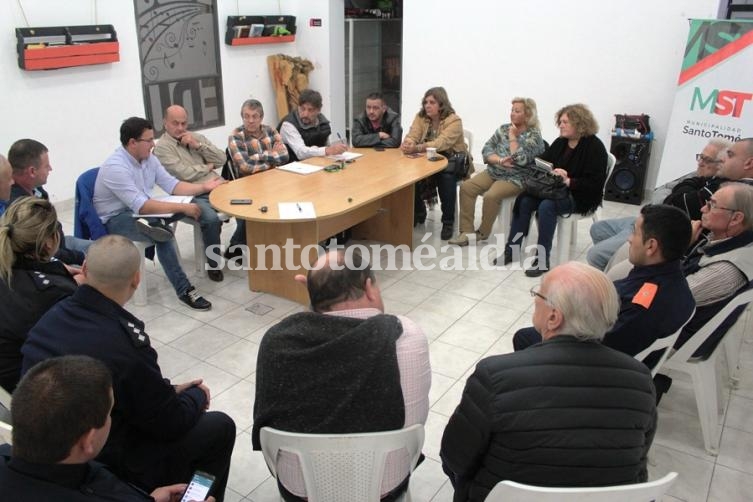 El Consejo de Seguridad abordó el tema del transporte y la Línea C retoma su recorrido