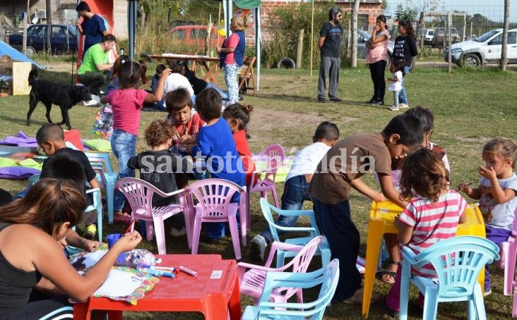 Plan Abre: vecinos de Los Hornos compartieron una jornada de convivencia