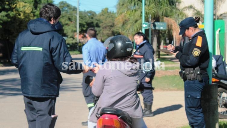 Controles municipales: 80 motos retenidas y 1200 actas de infracción en abril