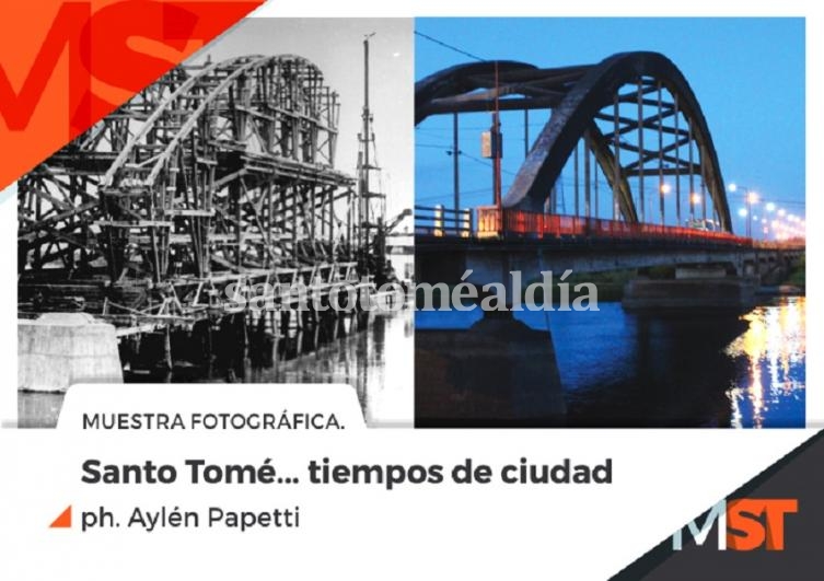 Presente y pasado de Santo Tomé se reflejan en una muestra fotográfica