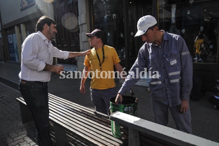 Santa Fe: El Municipio pone en valor el Paseo San Martín Norte