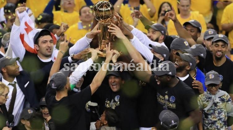 Golden State se consagró campeón de la NBA