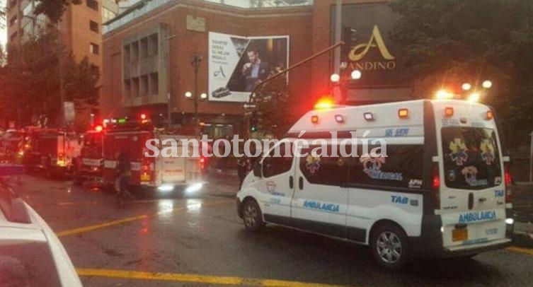 Colombia: explosión en un shopping de Bogotá 