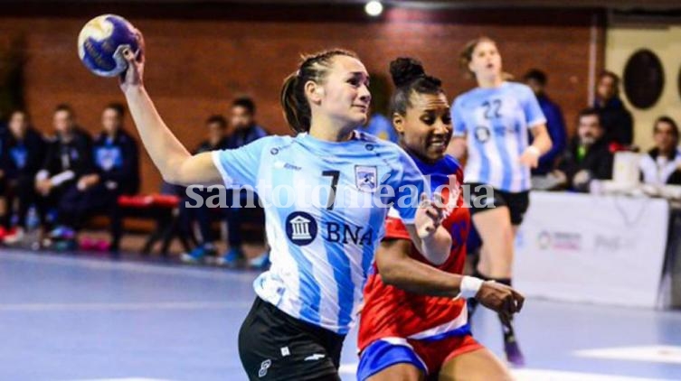 Handball: La Garra arrasó a República Dominicana