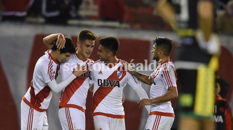 River festejó y acaricia el boleto a la Libertadores