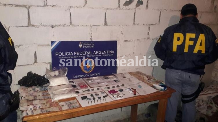 Desbaratan un kiosco de droga en Adelina Oeste