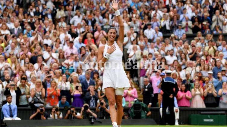 Muguruza dio el golpe en Wimbledon