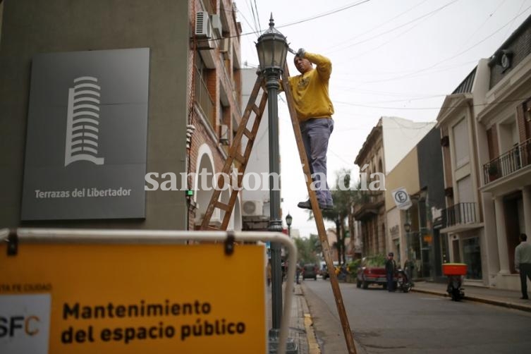 Santa Fe: Renuevan el paseo San Martín Sur