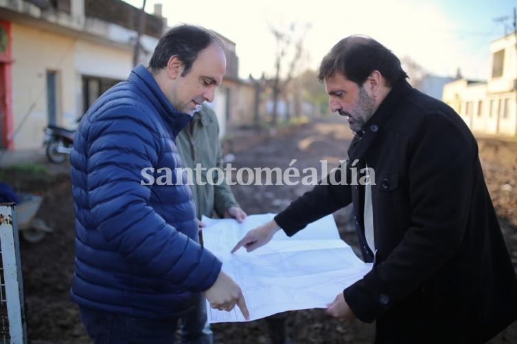 En Santa Fe, avanza la pavimentación de calles en el Norte