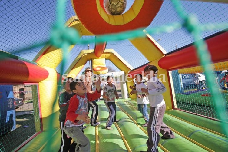 Santa Fe: Los niños comienzan a festejar su mes en el Parque Federal