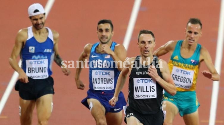Atletismo: Bruno se quedó sin semifinal por muy poco