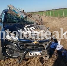 Murió la mujer policía accidentada en Recreo