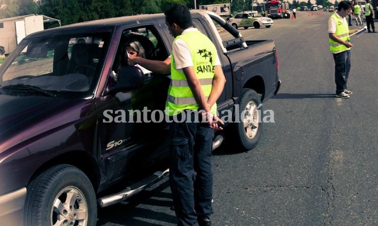 Mega operativo de seguridad vial en la Autopista