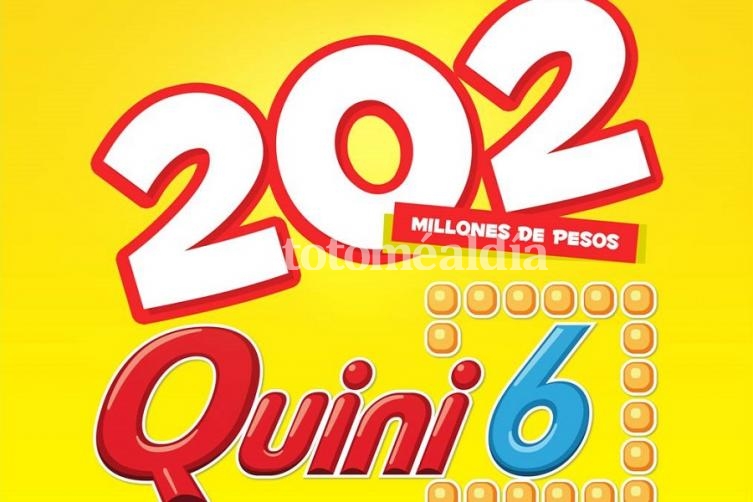 El Quini 6 sigue vacante y pone en juego $202 millones