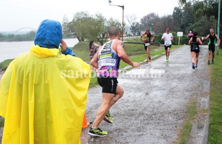 Se disputó el duatlón “Ciudad de Santo Tomé”