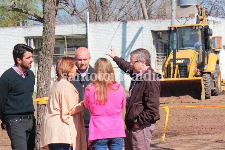 La intendente supervisó el inicio de las obras de ampliación del Hospital SAMCO