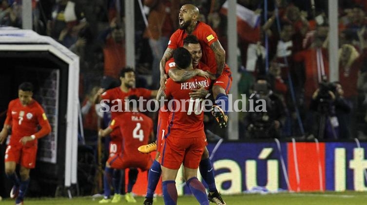 Chile gritó sobre la hora un gol que le duele a Argentina