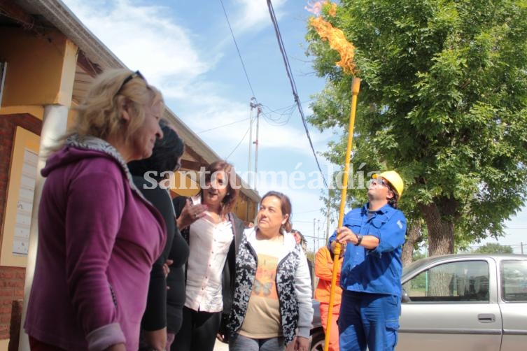 Gas natural: este jueves se habilita la ampliación en la vecinal Sarmiento