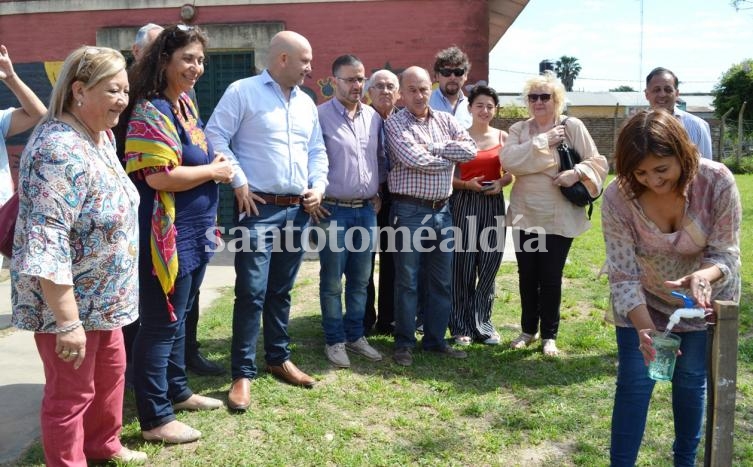 Habilitaron la ampliación de la red de agua