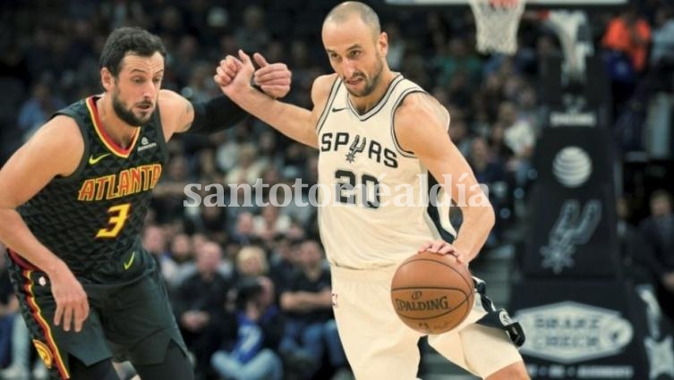 El brillo de Manu Ginóbili volvió a guiar a los Spurs