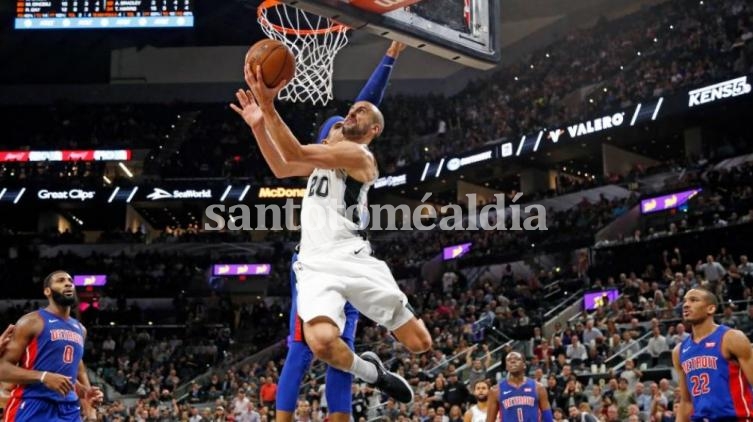 Gióbili clave en el triunfo de Spurs