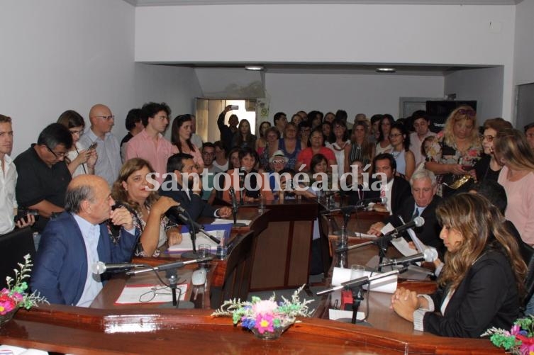 Así quedó conformado el Concejo Municipal. (Foto: santotomealdia)