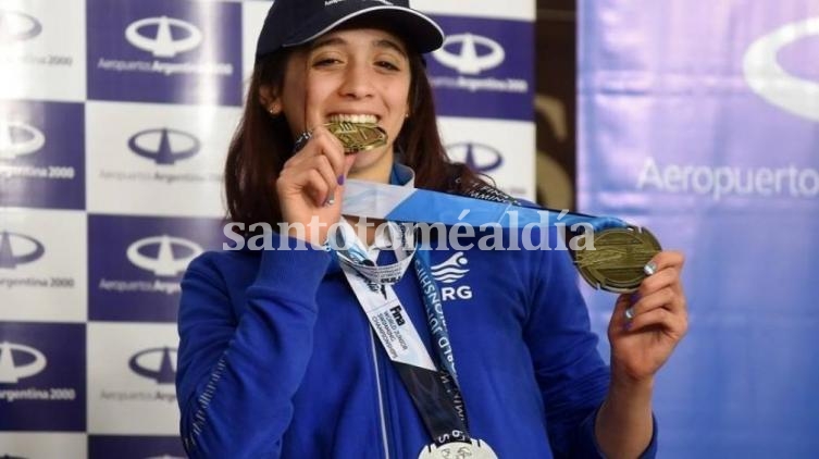 Delfina Pignatiello, ganadora del Olimpia de Oro