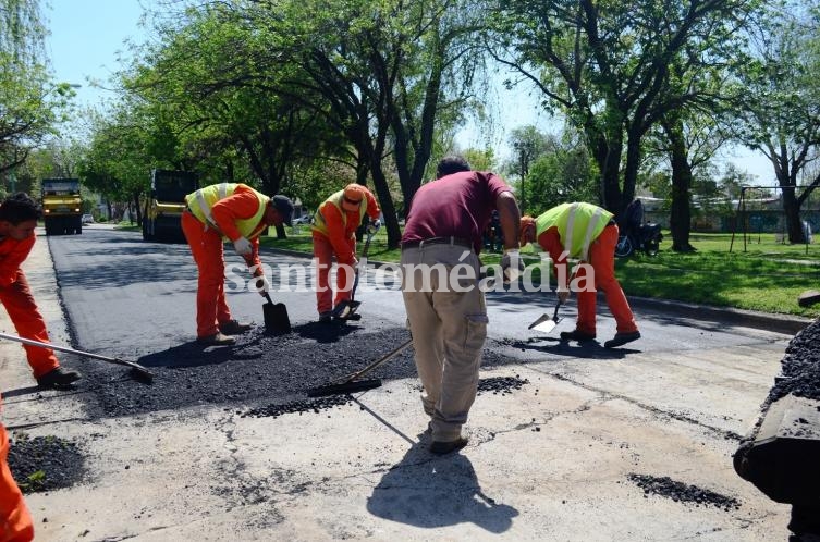 El Acuerdo Capital permitió sumar 54 cuadras de pavimento flexible. (Foto: Municipalidad de Santo Tomé)