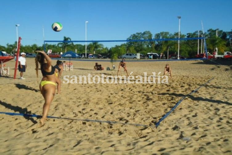 Habrá vóley plallero del bueno en Santo Tomé.