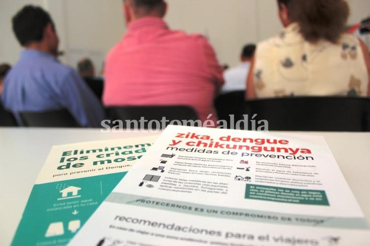 Campaña de prevención del dengue. (Foto: Municipalidad de Santa Fe)