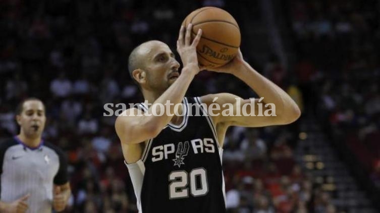 Manu Ginóbili, quinto en la votación para el All-Star