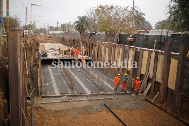 Santa Fe sumó 38 km de desagüe en seis años