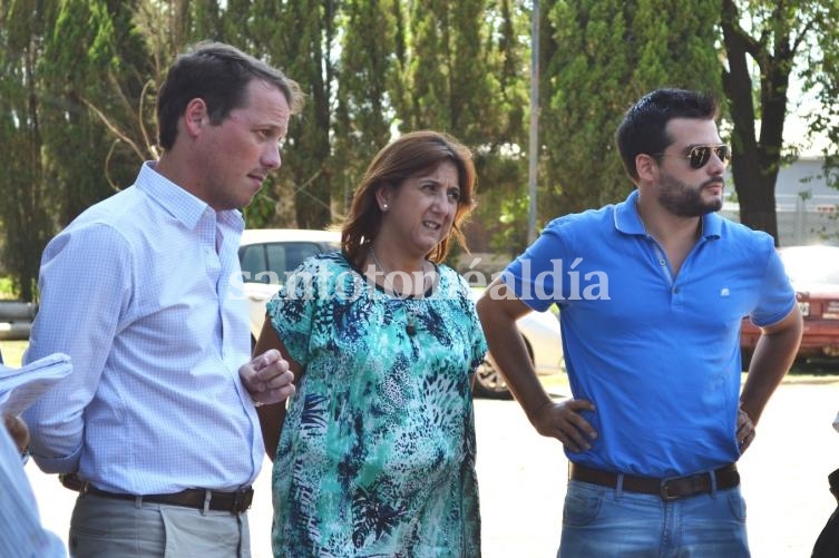 Municipio y Provincia se reunieron por la conexión al Acueducto. (Foto: Municipalidad de Santo Tomé)