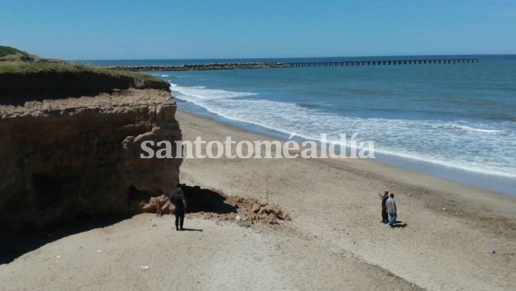 Mar del Plata: una nena murió por el desprendimiento de un acantilado