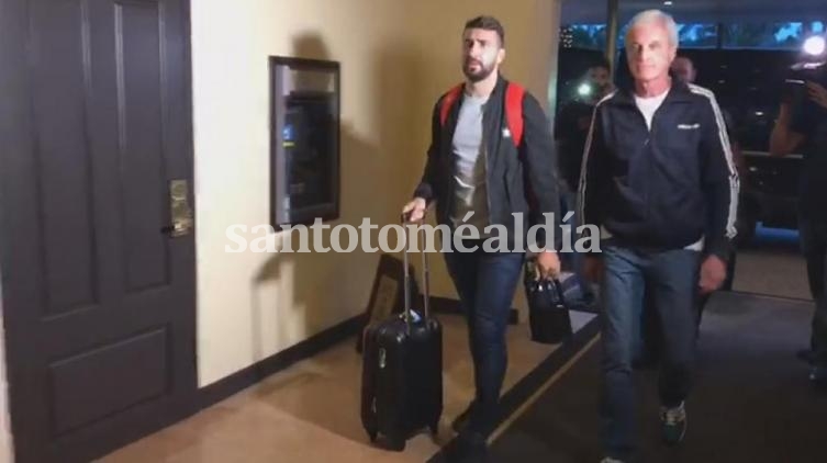 Pratto se sumó a la pretemporada de River