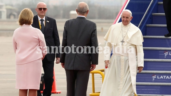 El Papa llegó a Perú