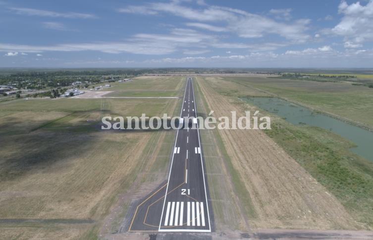 Este jueves reabre sus puertas el aeropuerto Sauce Viejo