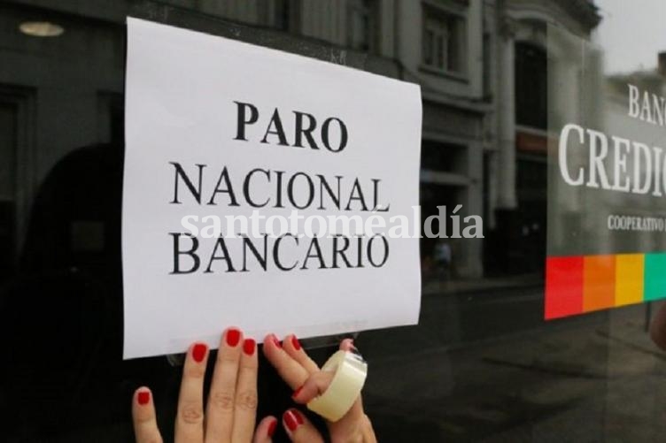 Bancarios anunciaron un paro nacional