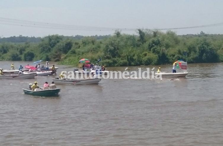 La Santa Fe-Coronda ya pasó por Santo Tomé.