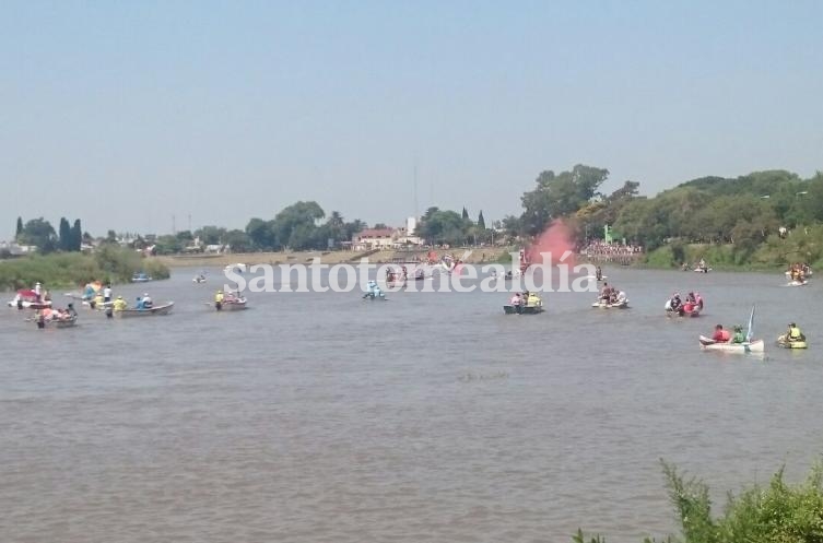 La Santa Fe-Coronda ya pasó por Santo Tomé.