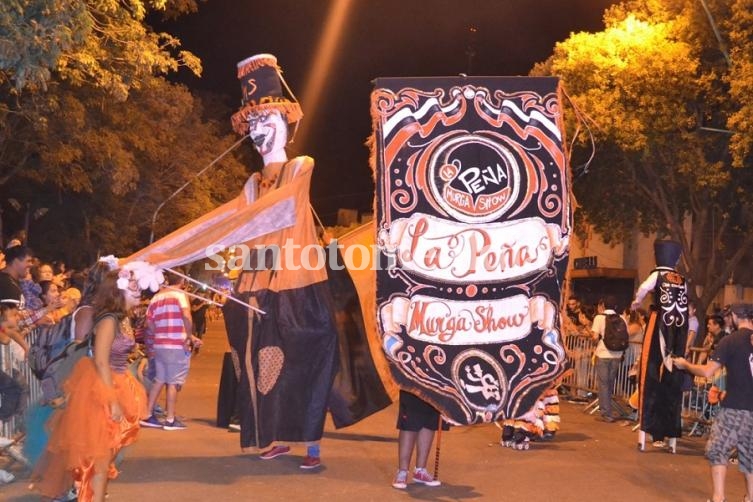 Los carnavales santotomesinos 2018. (Foto: Municipalidad de Santo Tomé)