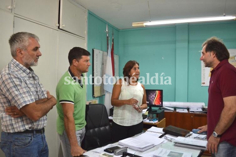 El Municipio recibió el estudio del INA para la actualización del Plan Director de Desagües