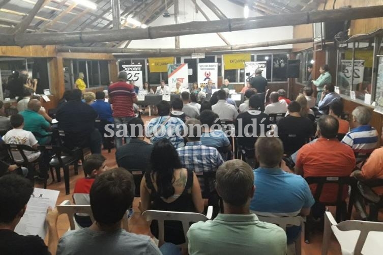 La Fiesta del Deporte Santotomesino fue presentada en el Club La Quinta.