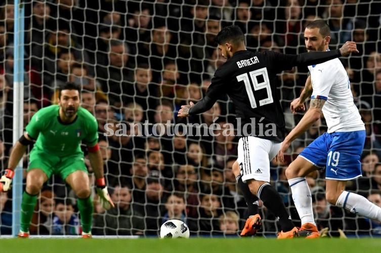 Argentina venció a Italia en Manchester