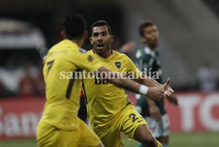 Boca rescató un punto sobre la hora ante Palmeiras
