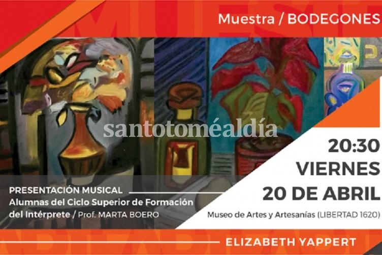 Esta noche se inaugura la muestra de pintura “Bodegones”