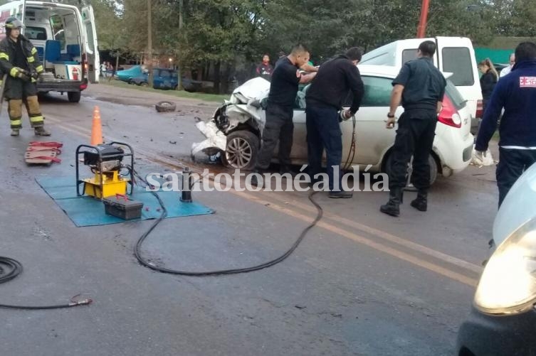 Accidente fatal en la curva Richieri